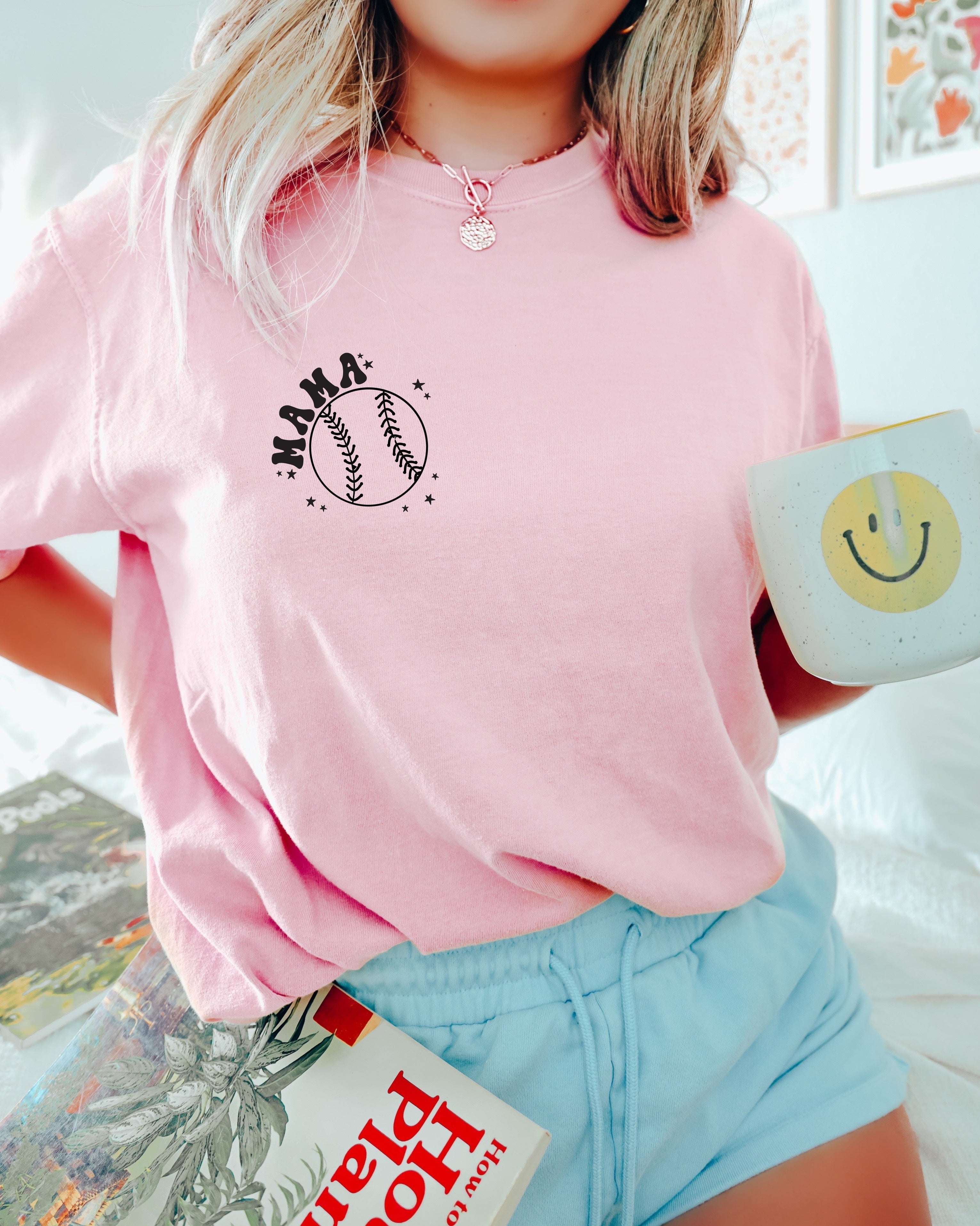 Baseball Mama Game Day Comfort Colors Graphic Tees