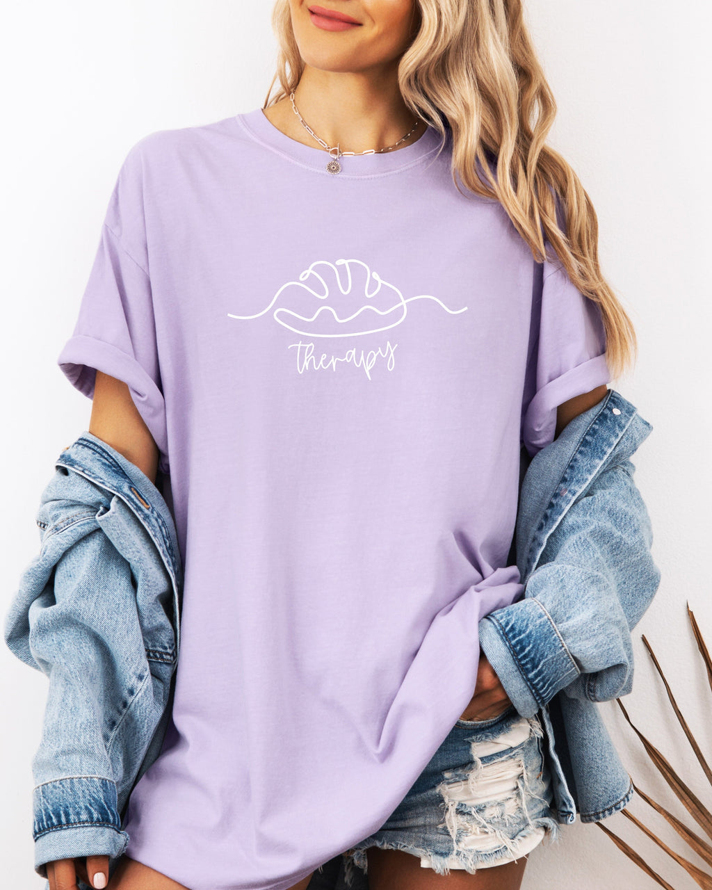 Bread Therapy Sourdough Comfort Colors Garment-Dyed T-Shirt – Home Baker Graphic Tee