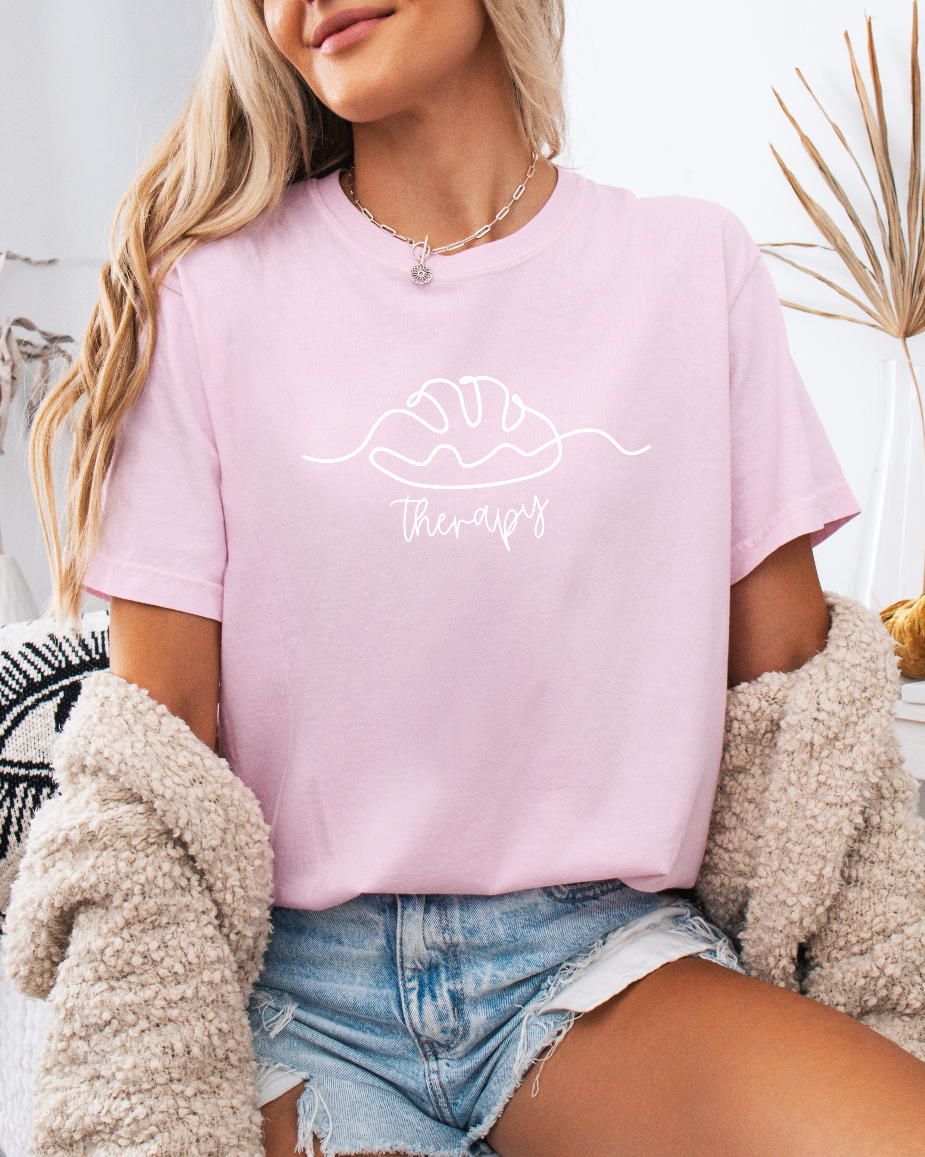 Bread Therapy Sourdough Comfort Colors Garment-Dyed T-Shirt – Home Baker Graphic Tee