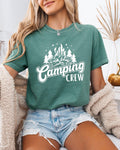 Camping Crew Camping Hiking Garment Dyed Shirt