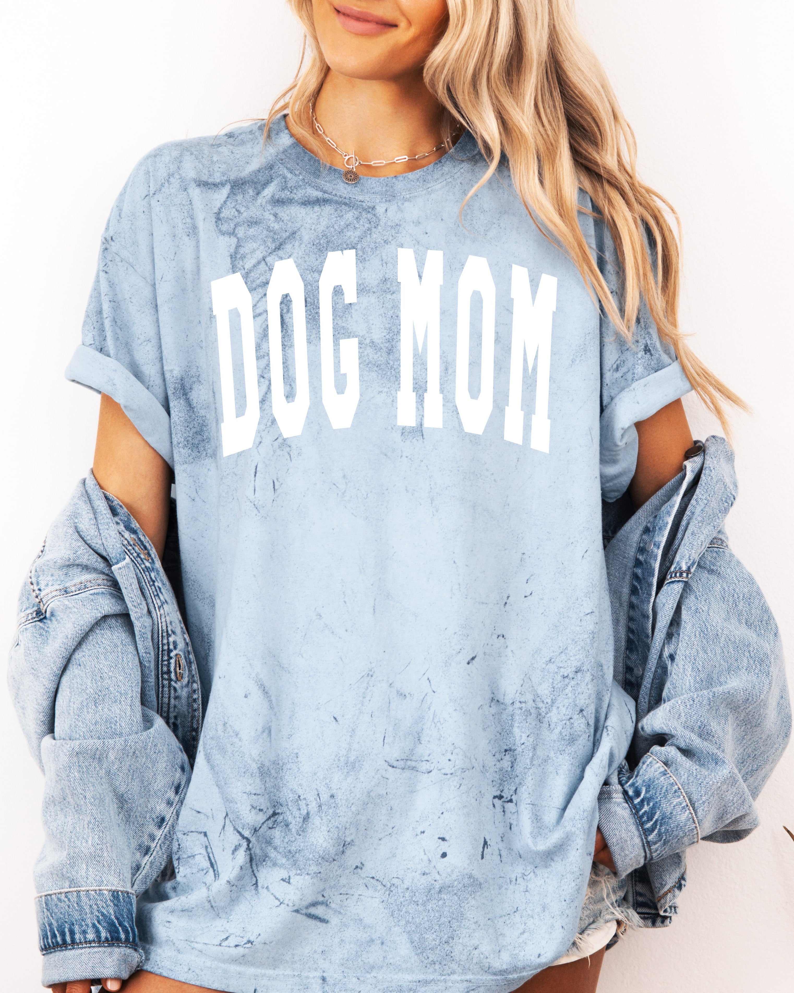 Dog Mom Comfort Colors Garment Dyed T Shirt