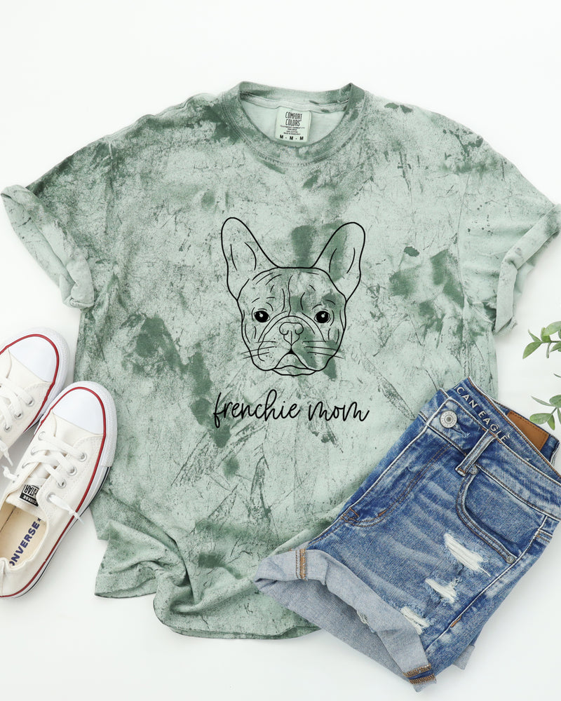 Frenchie Mom French bulldog Dog Mom Comfort Colors T Shirt