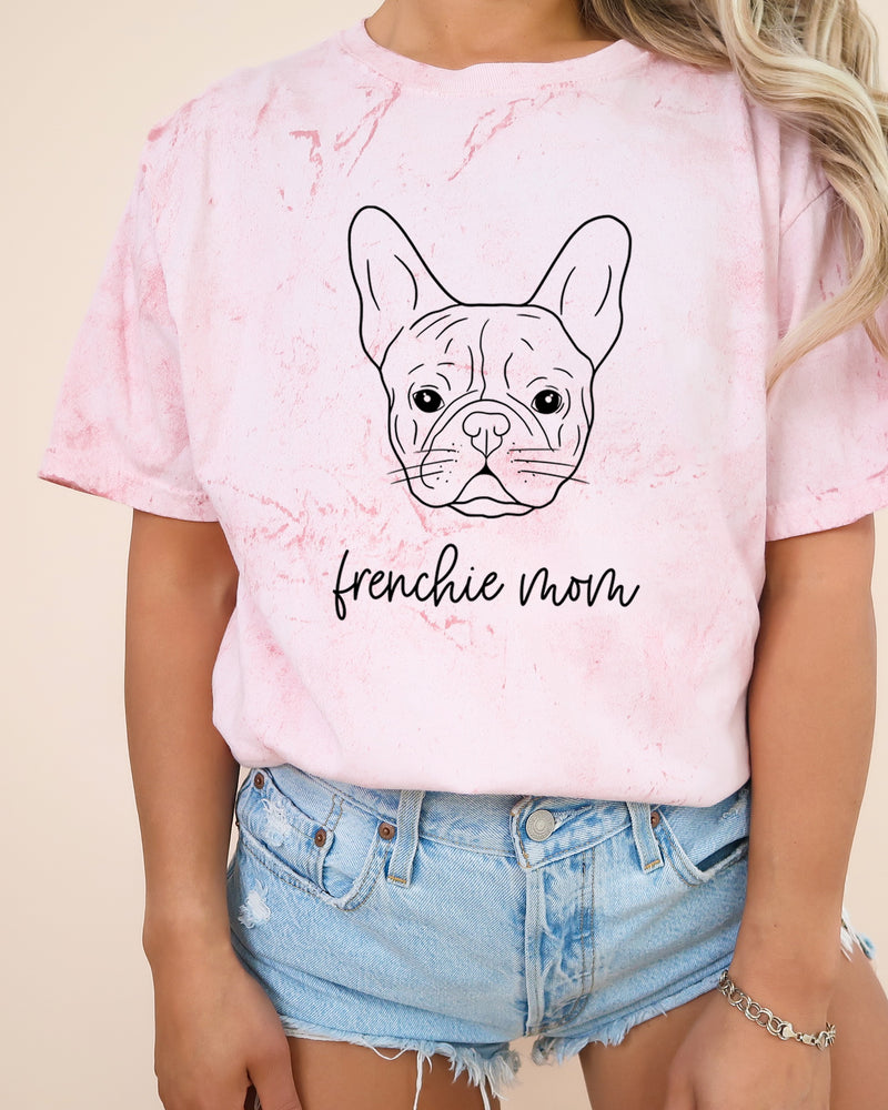 Frenchie Mom French bulldog Dog Mom Comfort Colors T Shirt