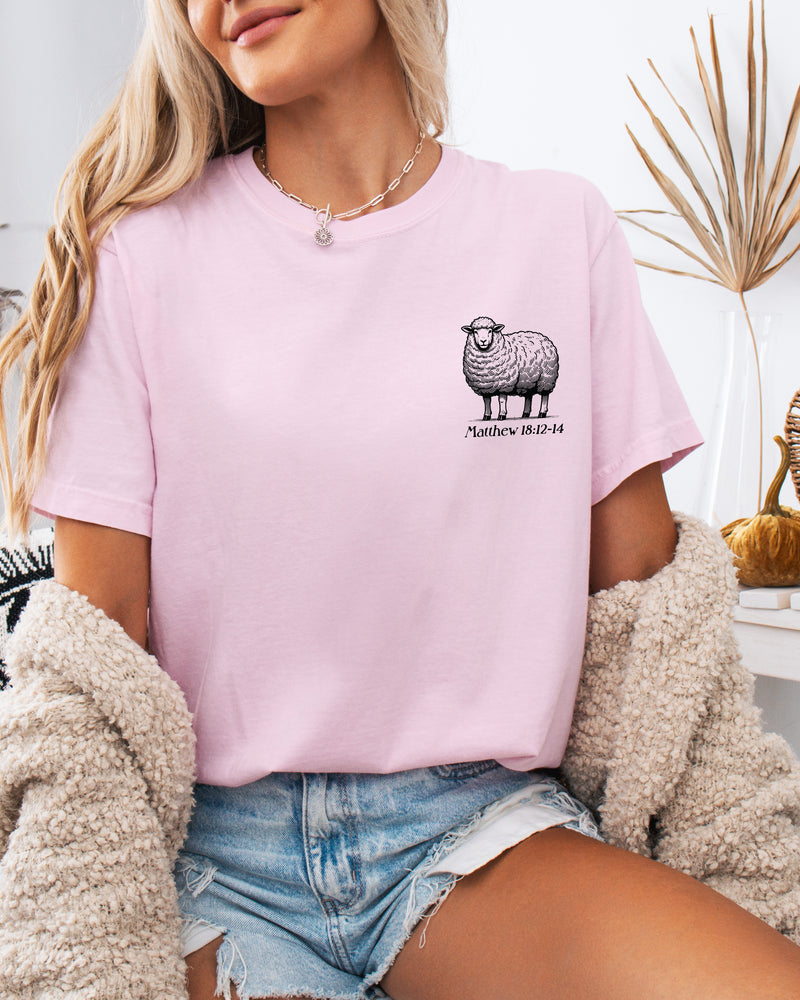 He left the 99 to find me Christian Garment Dyed T Shirt