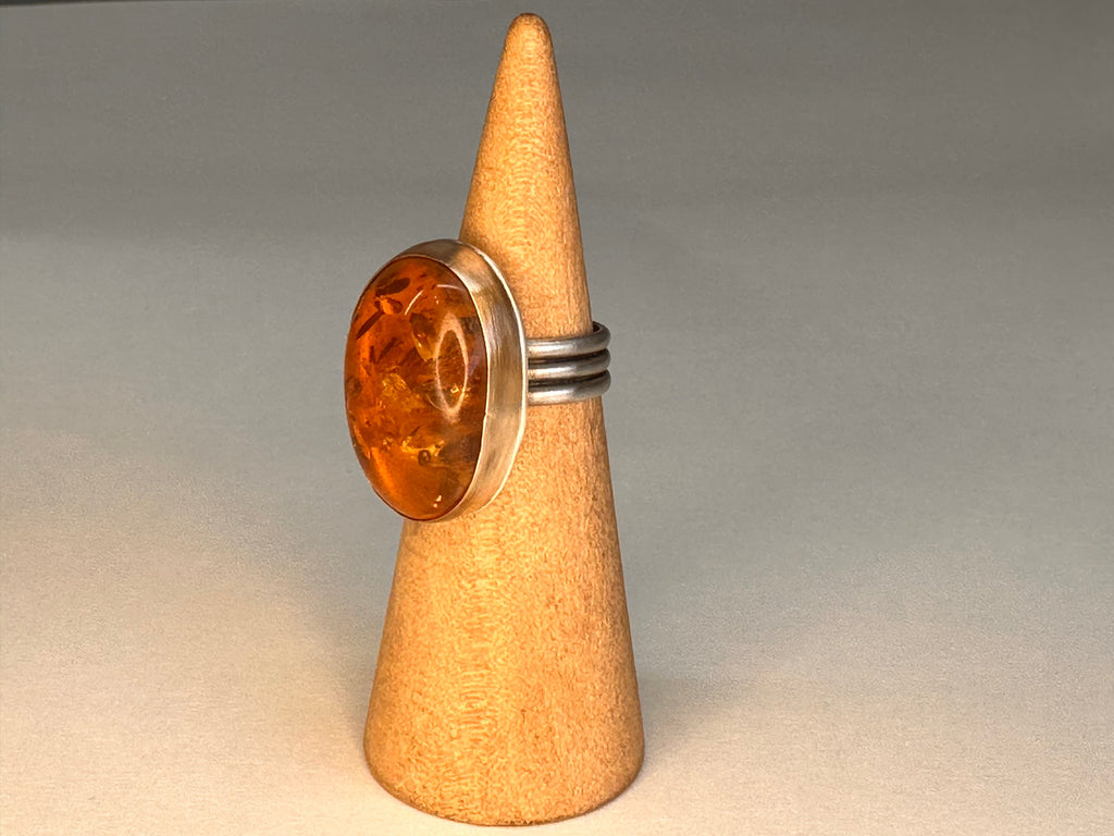 Baltic Amber Ring