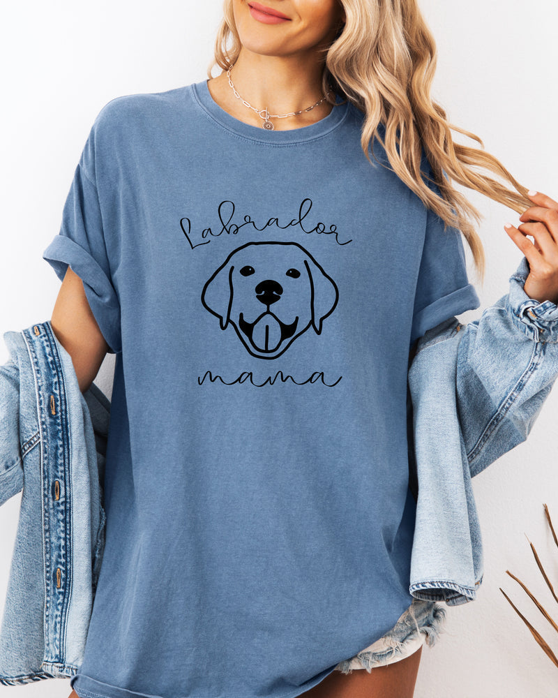 Labrador Retriever Dog Mom Comfort Colors T Shirt (Copy)