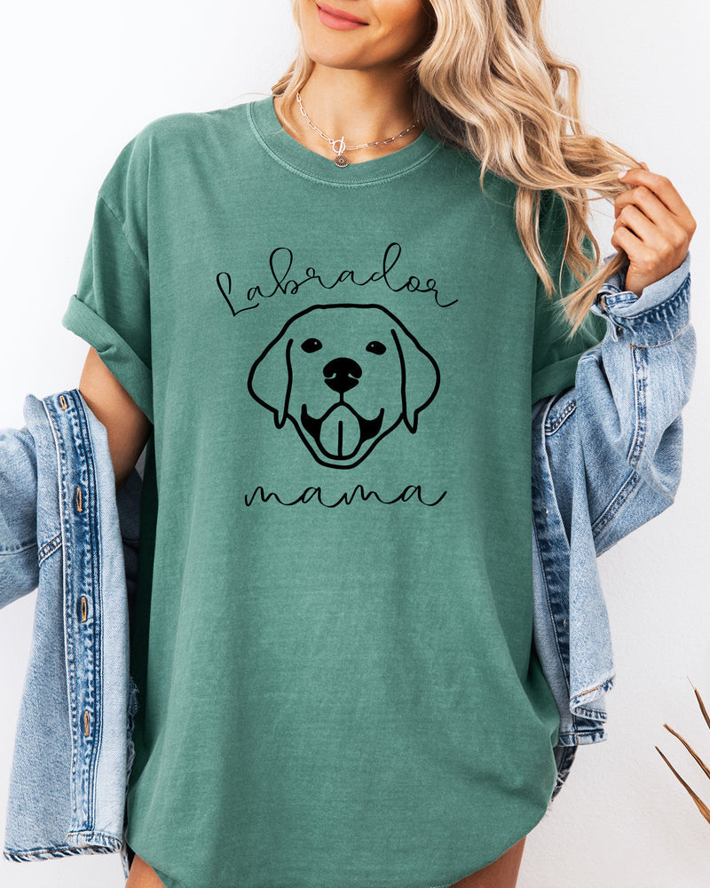 Labrador Retriever Dog Mom Comfort Colors T Shirt (Copy)