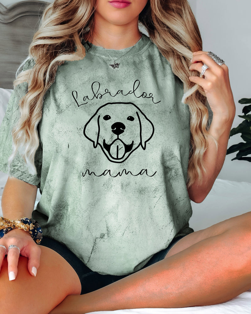 Labrador Retriever Dog Mom Comfort Colors T Shirt (Copy)