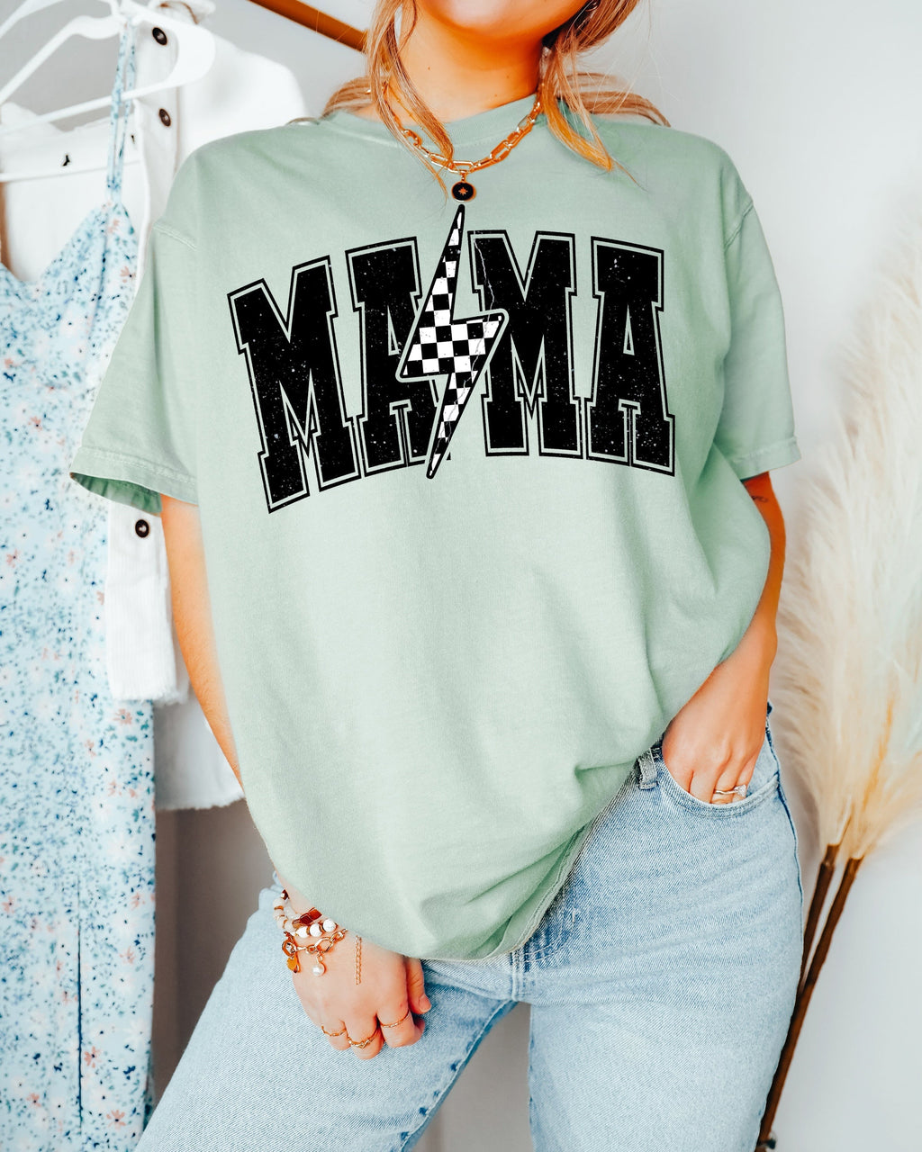 Mama Comfort Colors Graphic Tees (Lightning Condensed)