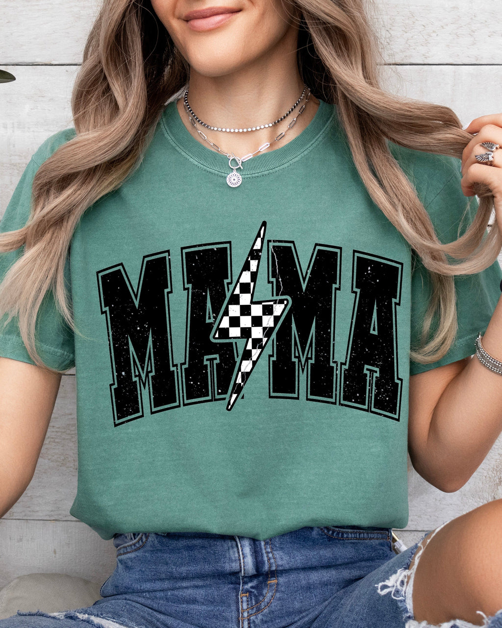 Mama Comfort Colors Graphic Tees (Lightning Condensed)