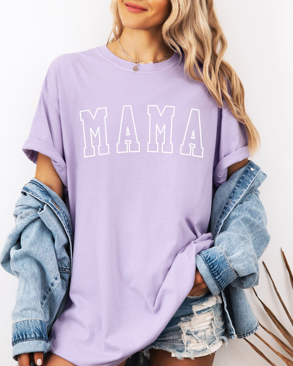 Mama Comfort Colors Graphic Tees (Outlined Font)