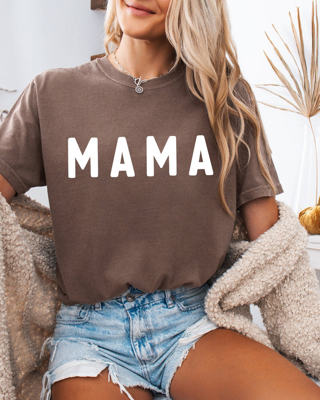 Mama Comfort Colors Graphic Tees (Round Font)
