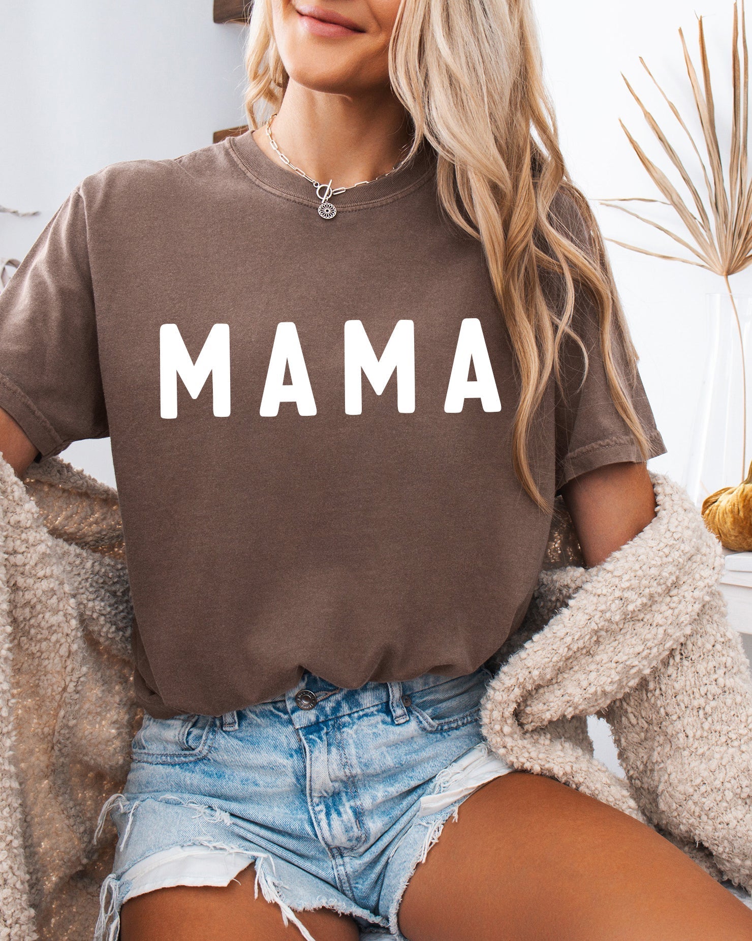Mama Comfort Colors Graphic Tees (Round Font)