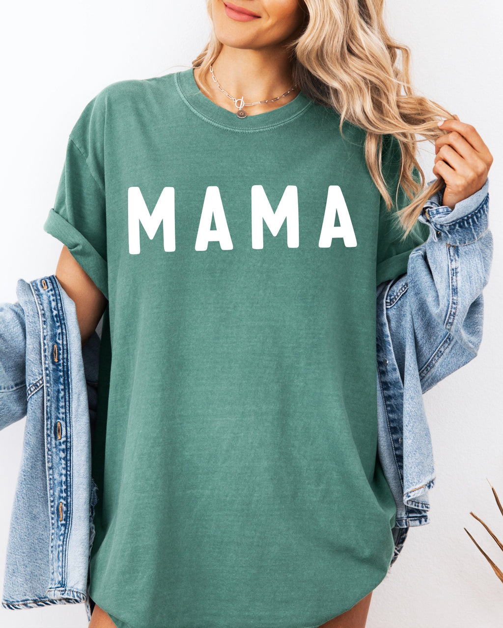 Mama Comfort Colors Graphic Tees (Round Font)
