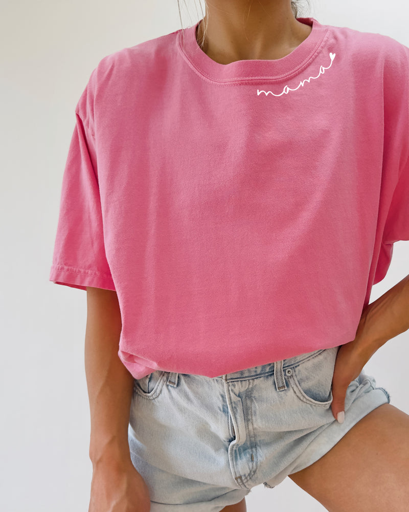 Mama Comfort Colors T Shirt (Neck)