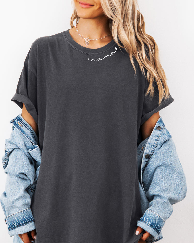 Mama Comfort Colors T Shirt (Neck)