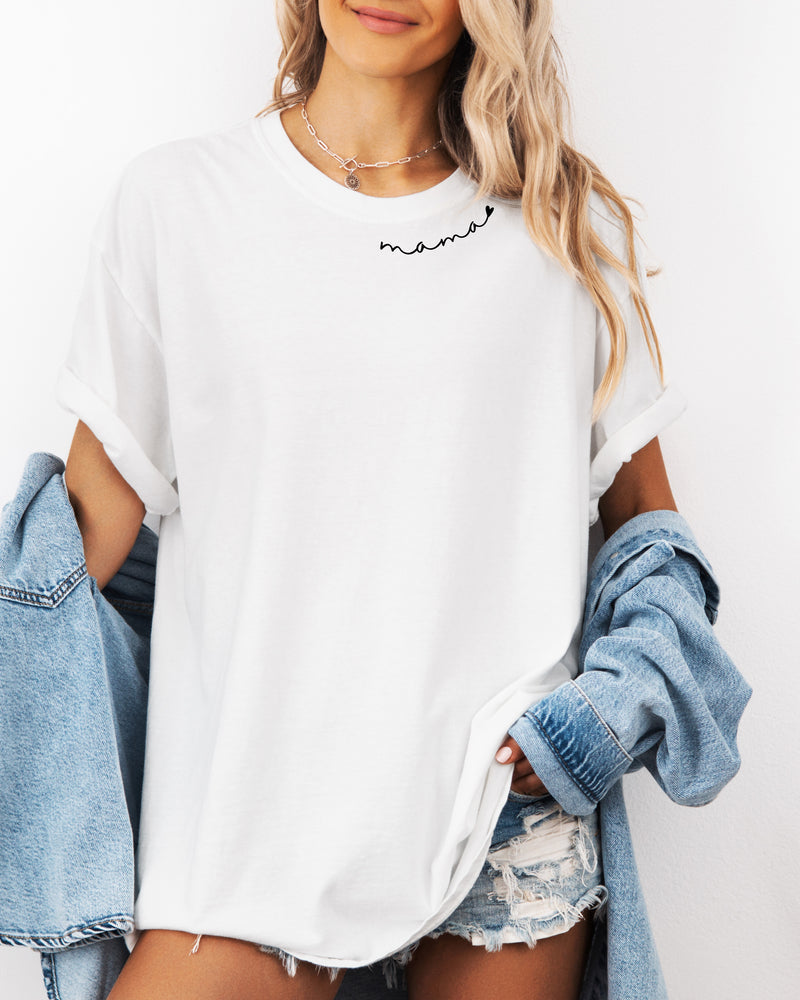 Mama Comfort Colors T Shirt (Neck)