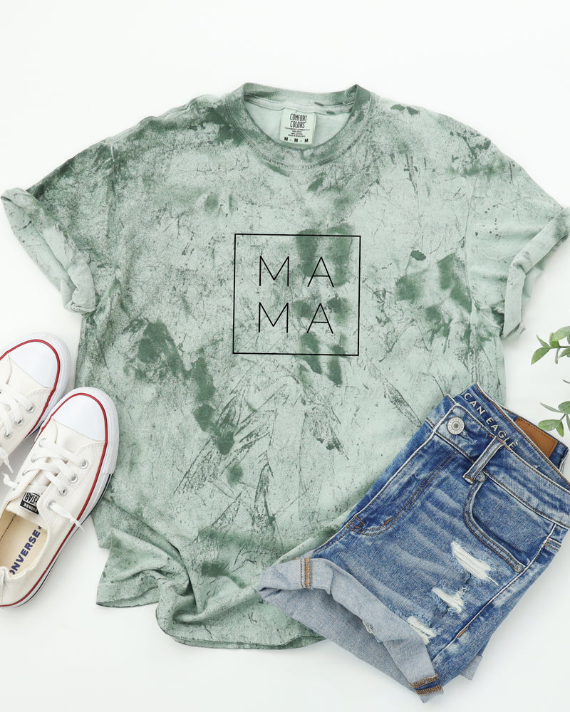 Mama Comfort Colors T Shirt (Square/Boxed)