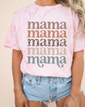 Mama Leopard Comfort Colors Graphic Tees