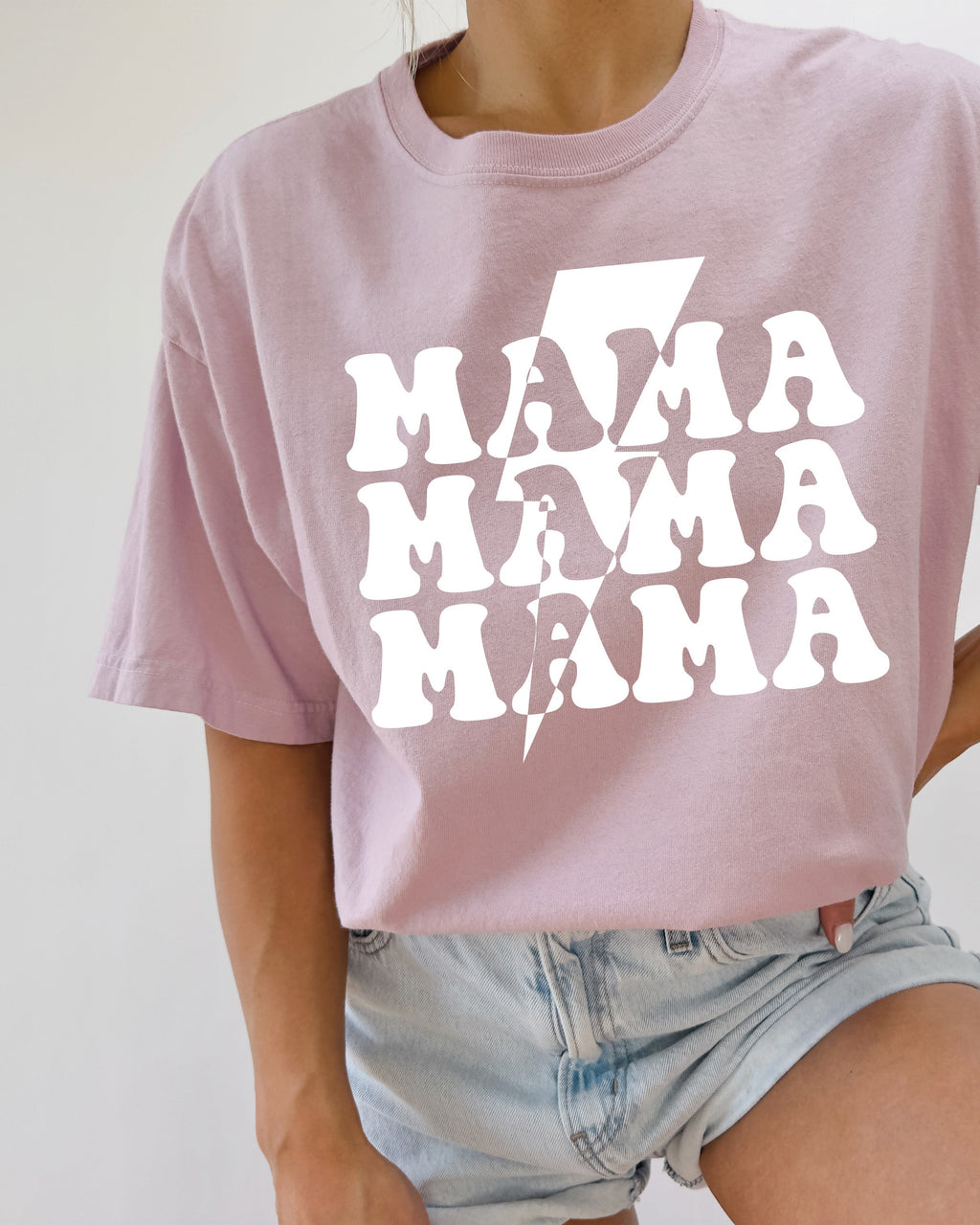 Mama Lightning Comfort Colors T Shirt