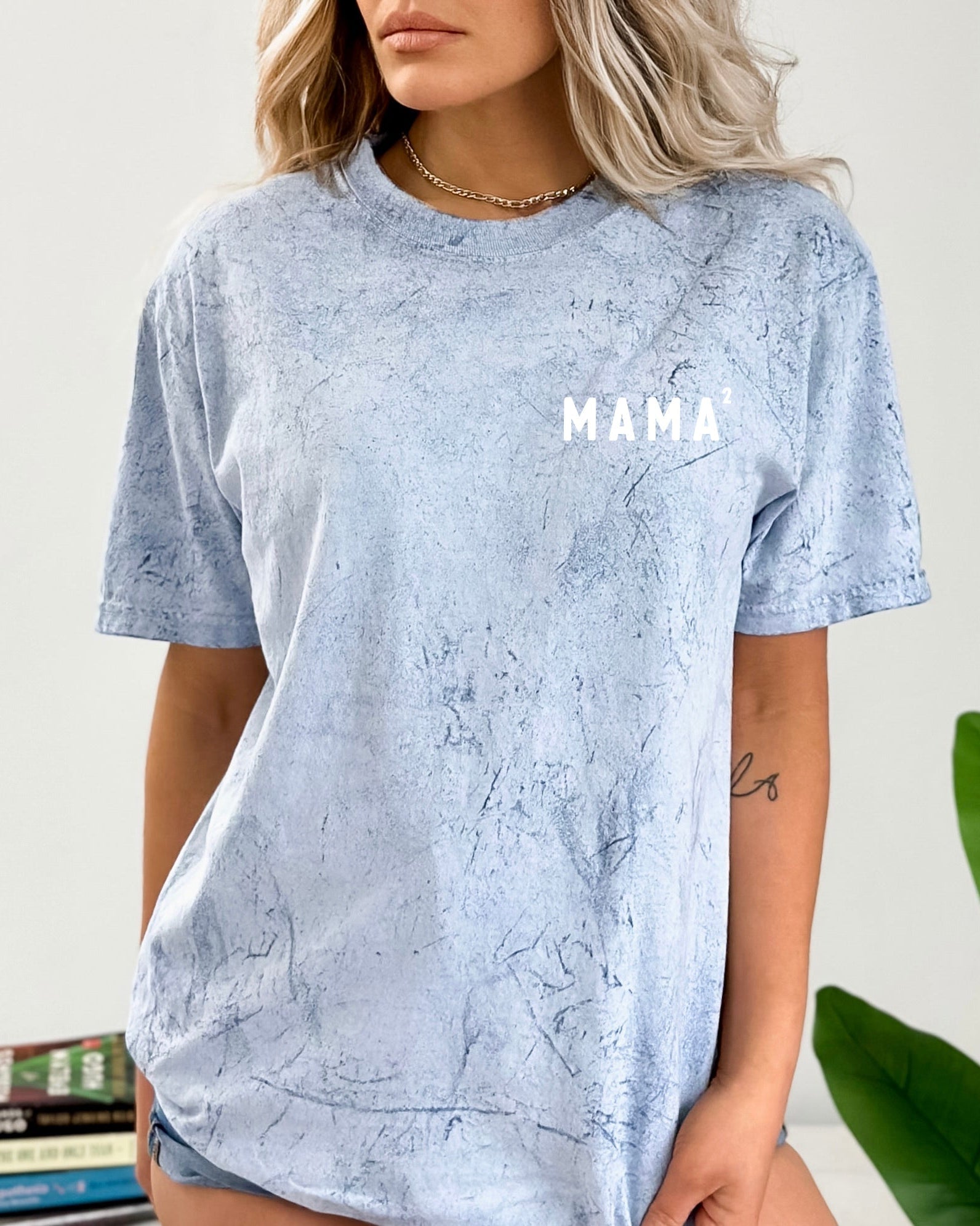 Mama Of 2 Comfort Colors Graphic Tees