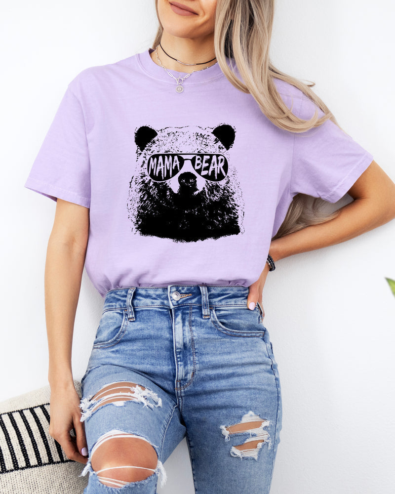 Mamabear Mama Bear Garment Dyed T Shirt