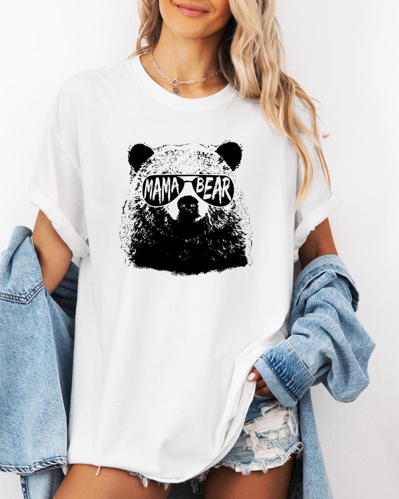 Mamabear Mama Bear Garment Dyed T Shirt