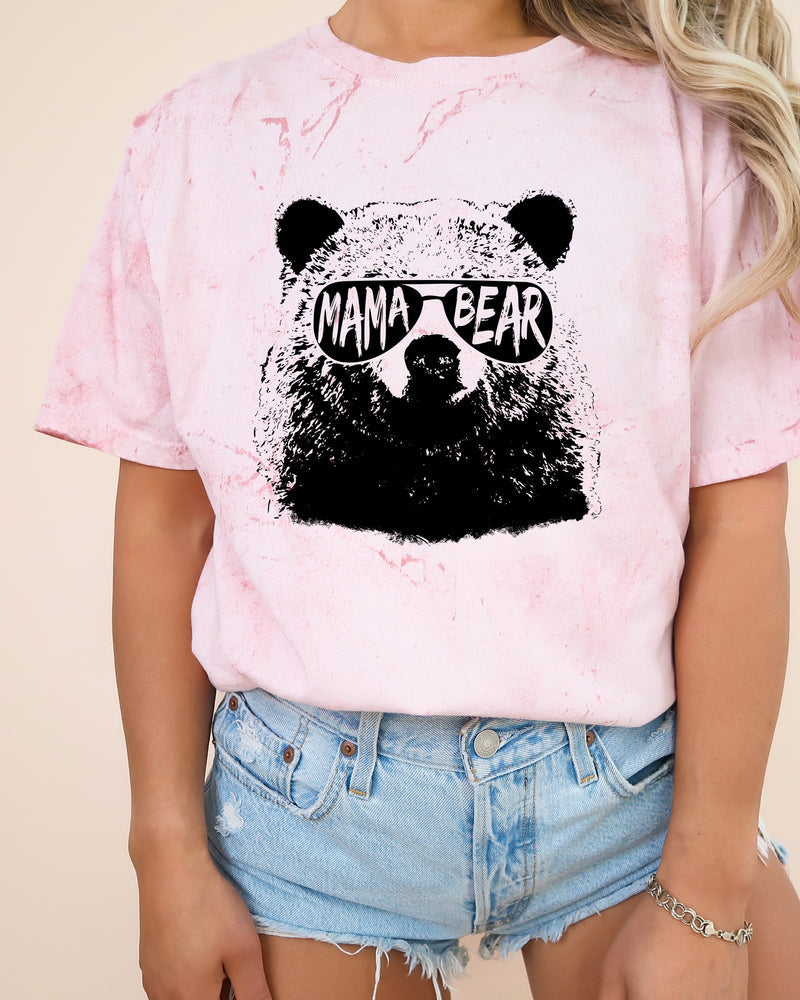 Mamabear Mama Bear Garment Dyed T Shirt