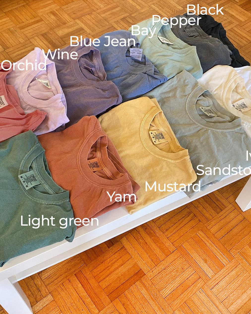 Melted Smiley Comfort Colors T Shirt
