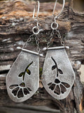 Echinacea Earrings | Sterling Silver