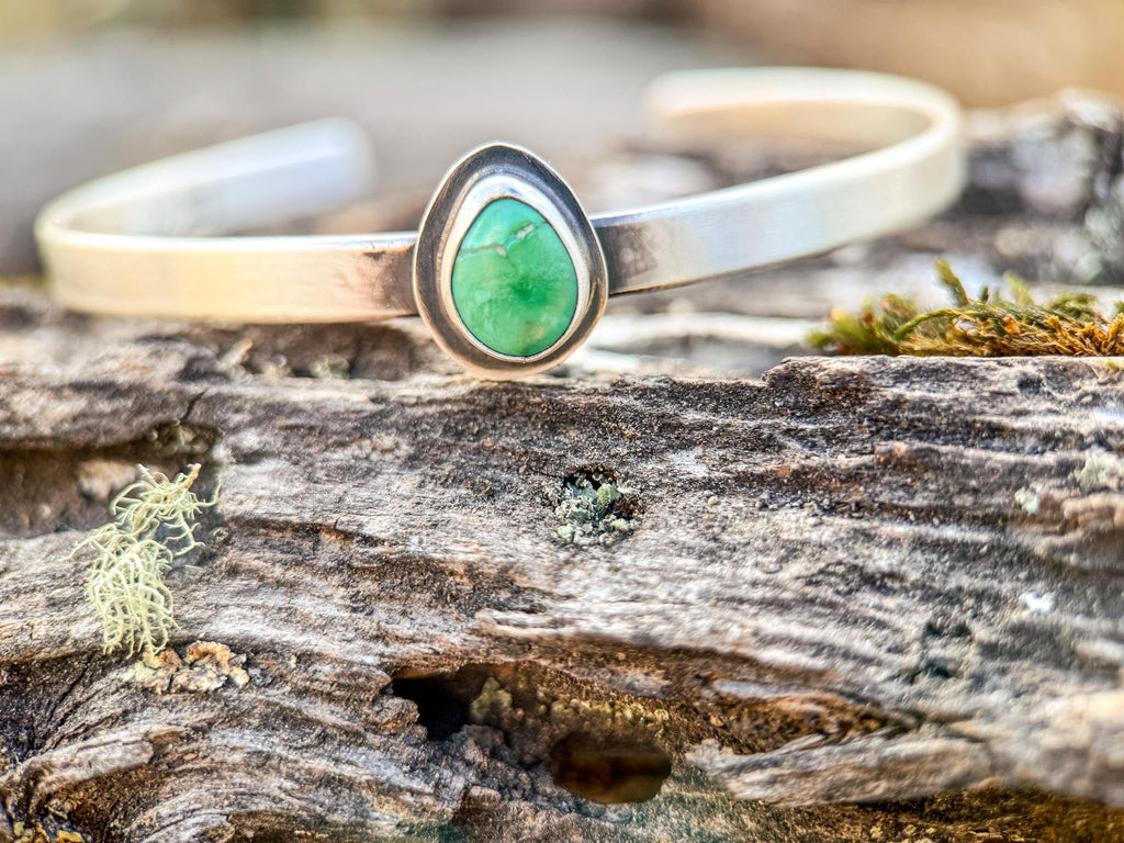 Hold Cuff | Sonoran Gold Turquoise + Sterling Silver