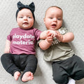 Playdate Material Baby and Toddler T-Shirt