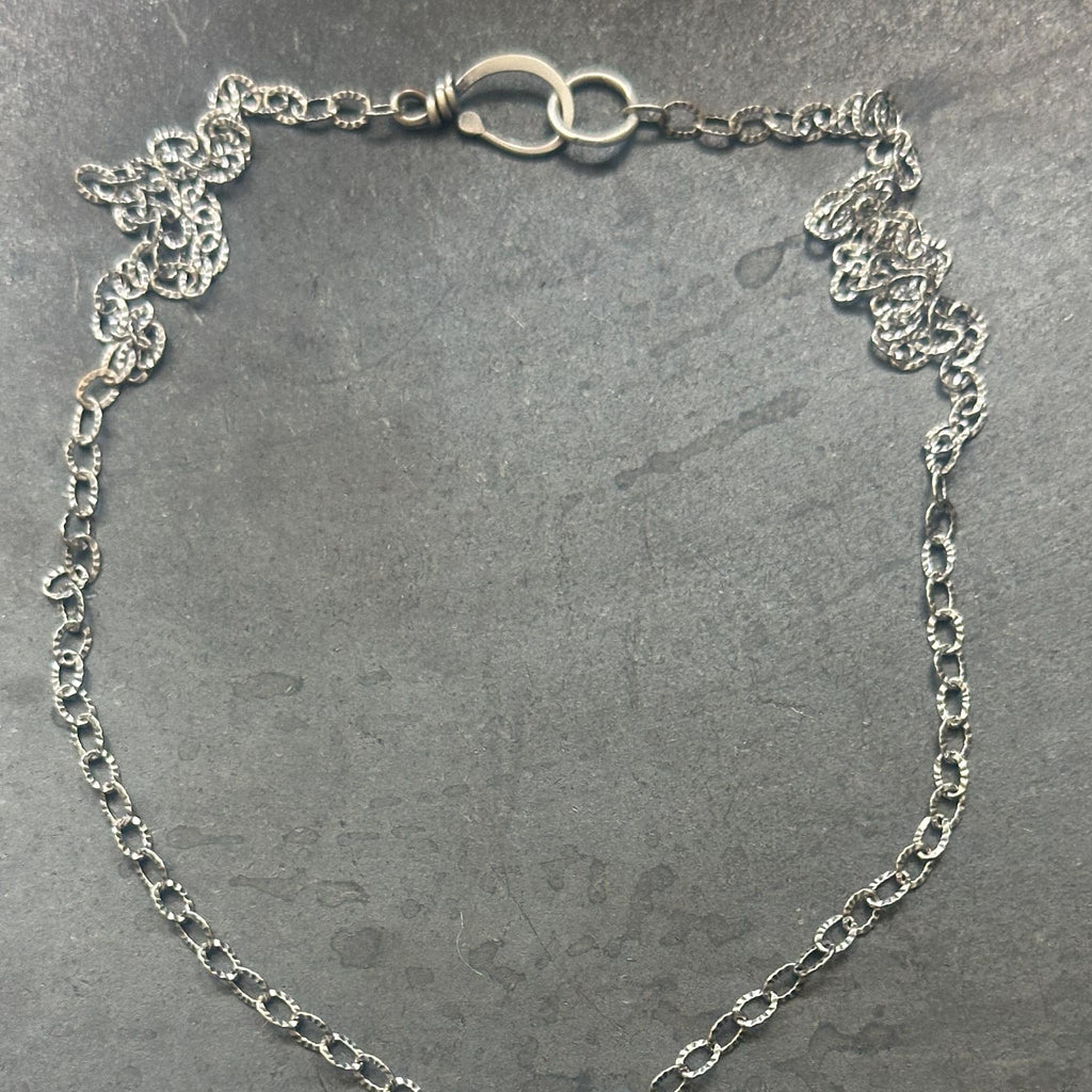 Sterling Silver Horse Talisman Necklace | Galloping Horse on Full Moon