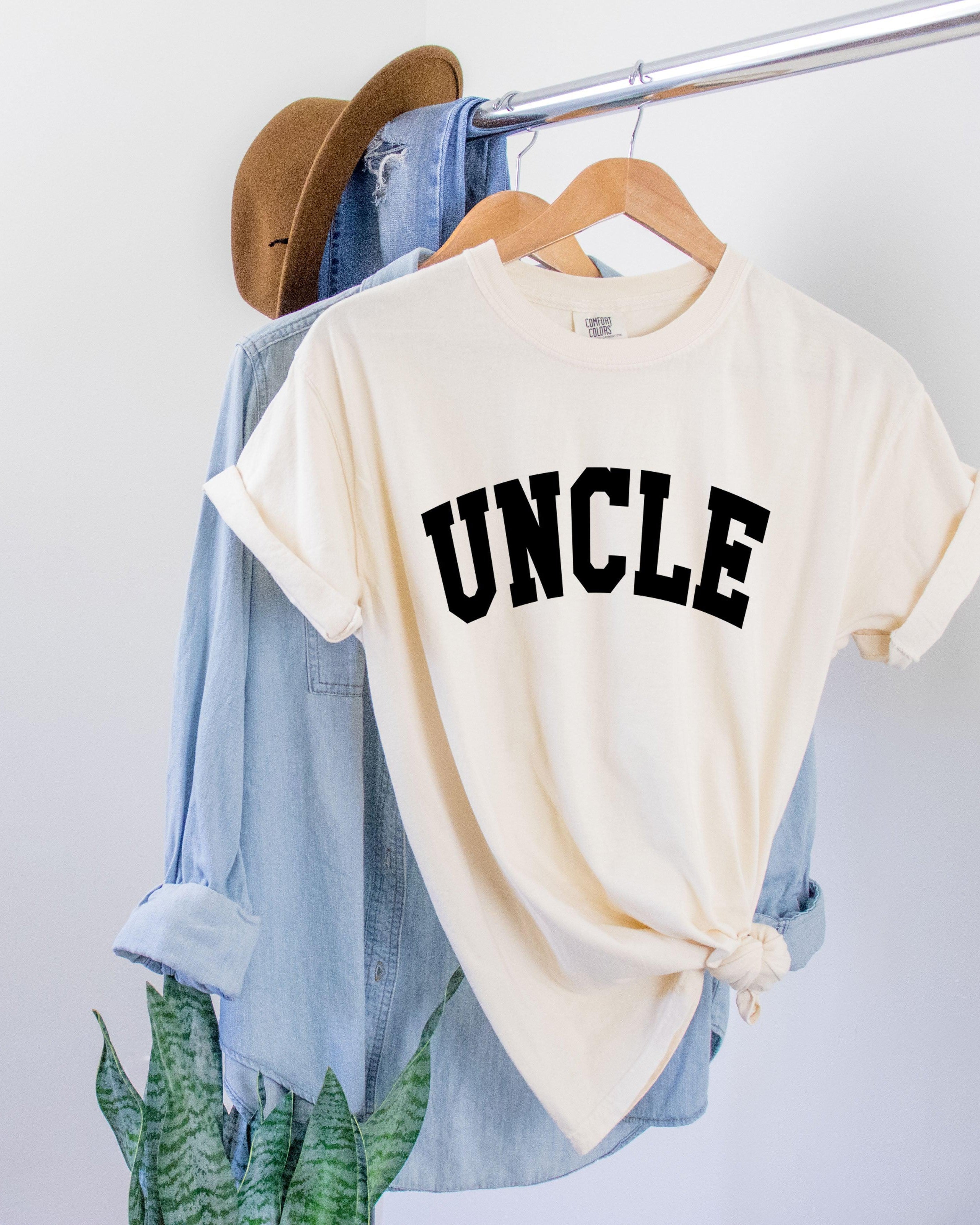 Uncle Comfort Colors T Shirt | Pregnancy announcement (Extended)