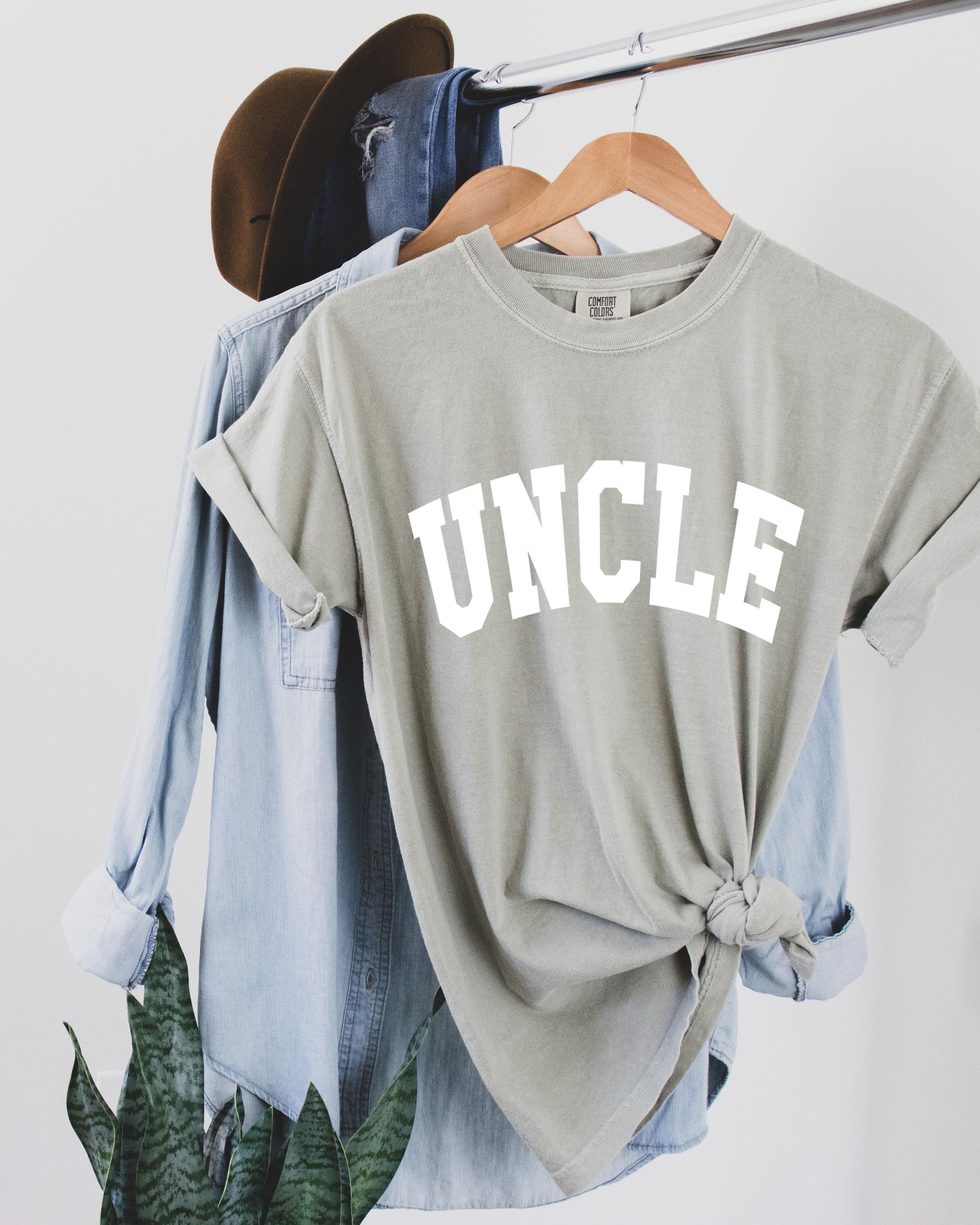Uncle Comfort Colors T Shirt | Pregnancy announcement (Extended)