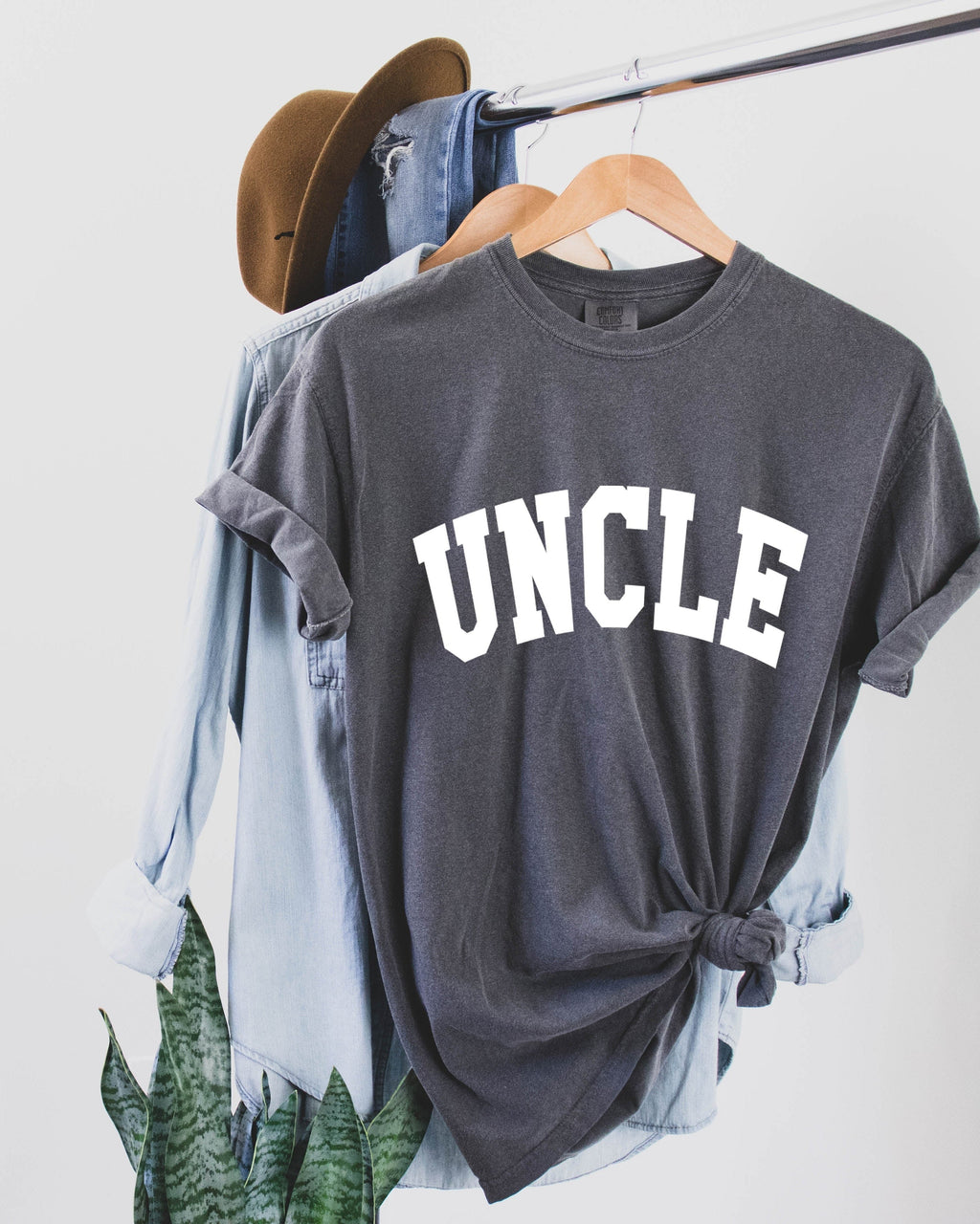 Uncle Comfort Colors T Shirt | Pregnancy announcement (Extended)
