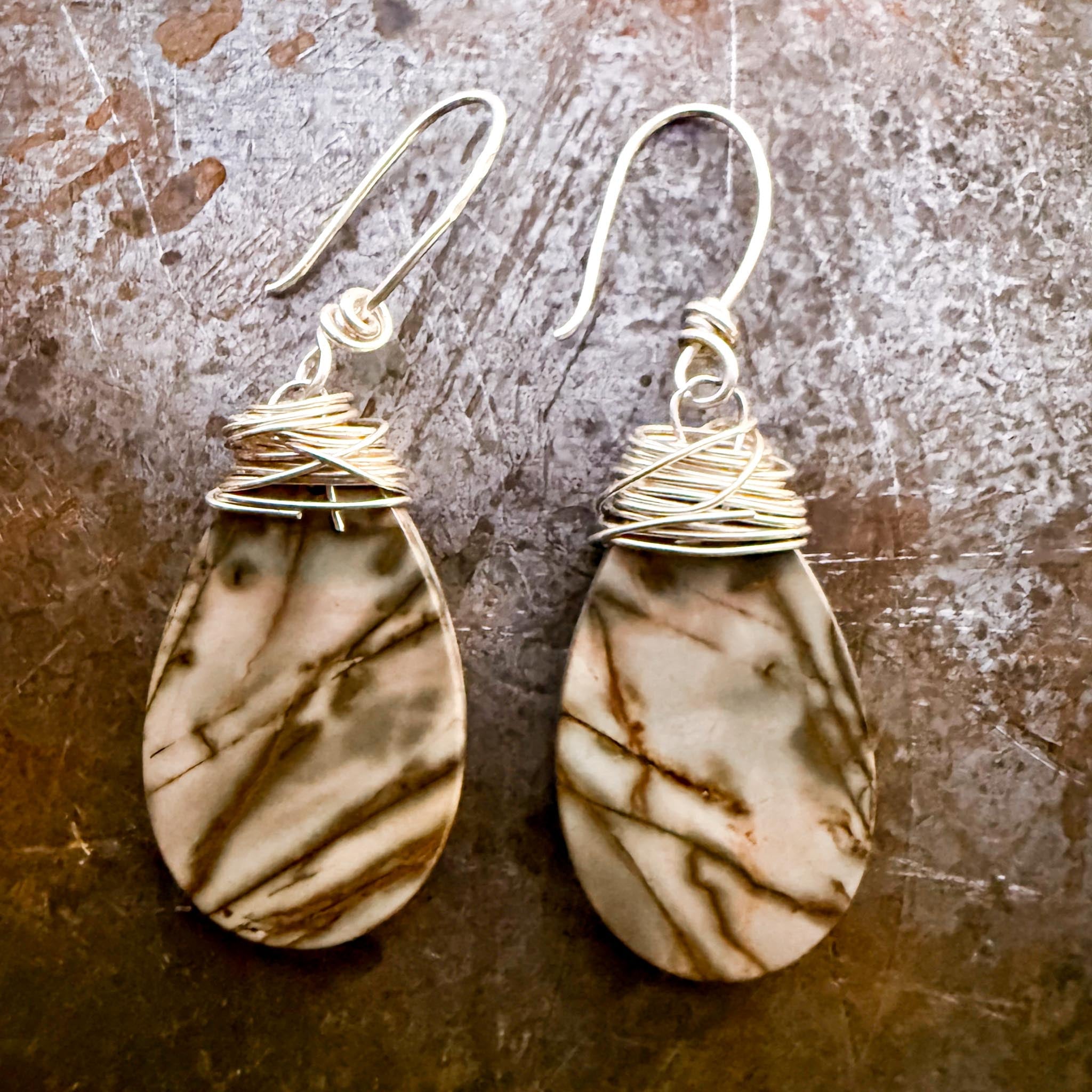 Jasper Earrings